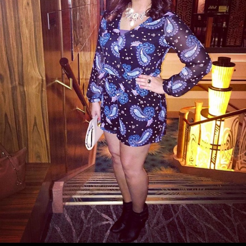 Paisley Romper